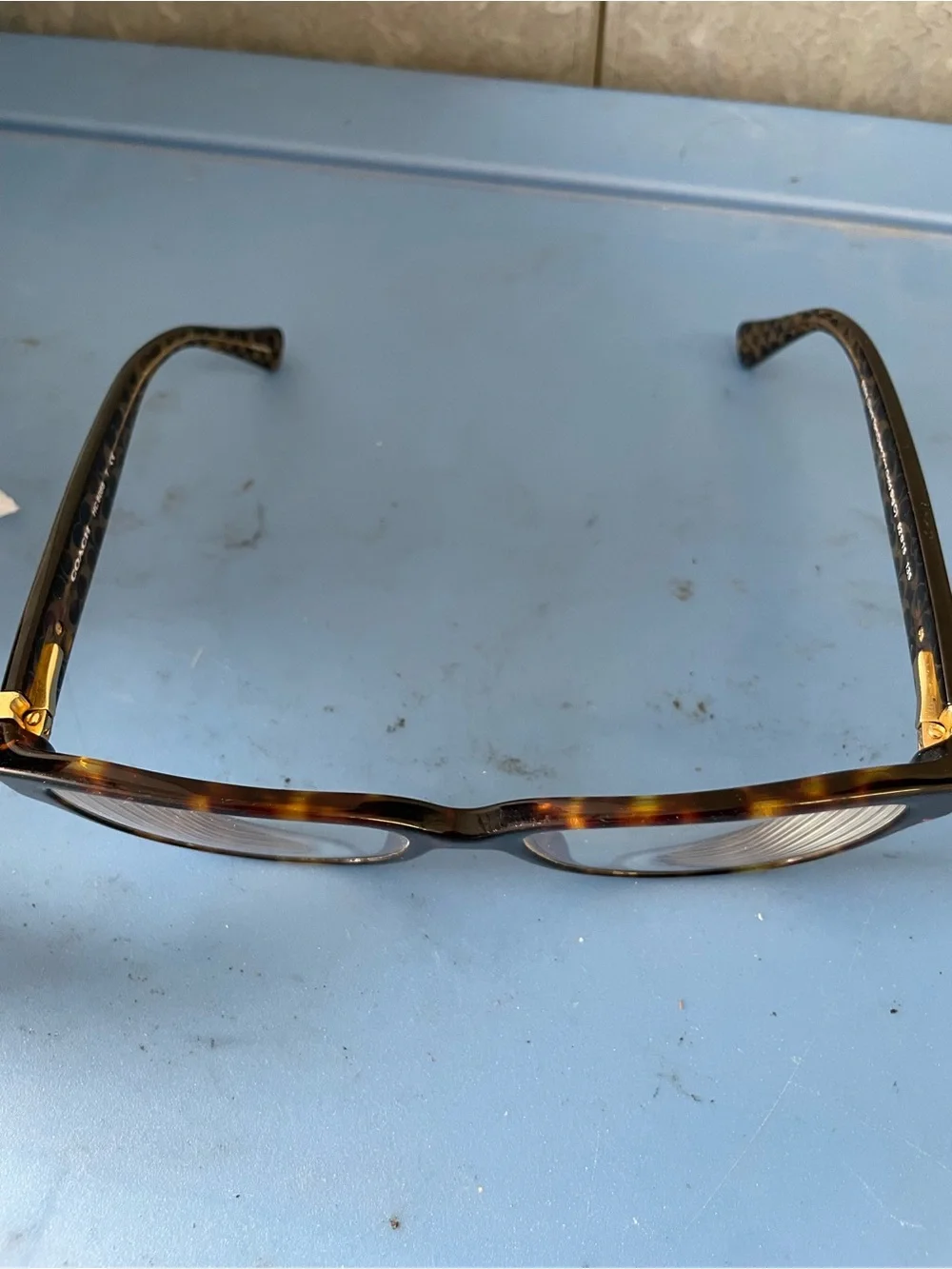 Coach HC 6088 Women's Eyeglasses Tortoise Gold Horse Carriage Frames 52-15-135